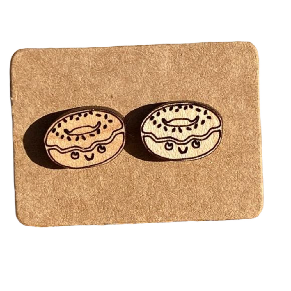 Donut Stud Earrings